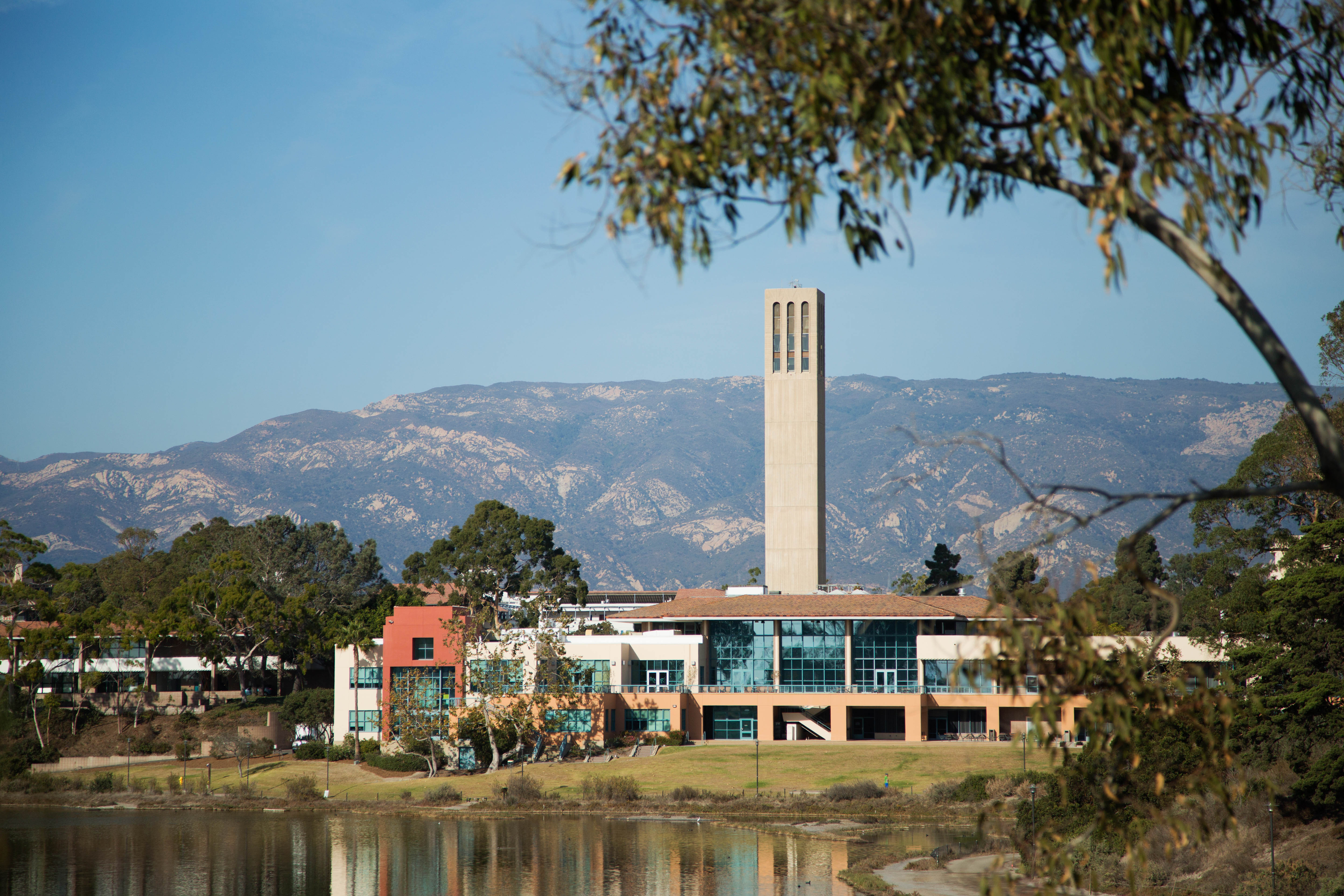 Storke Tower campus shot