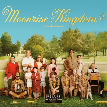 Movie poster for Moonrise Kingdom